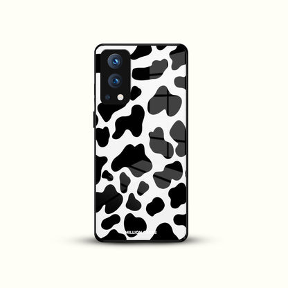 Cow Pattern Glass Phone Case - OnePlus Nord Series