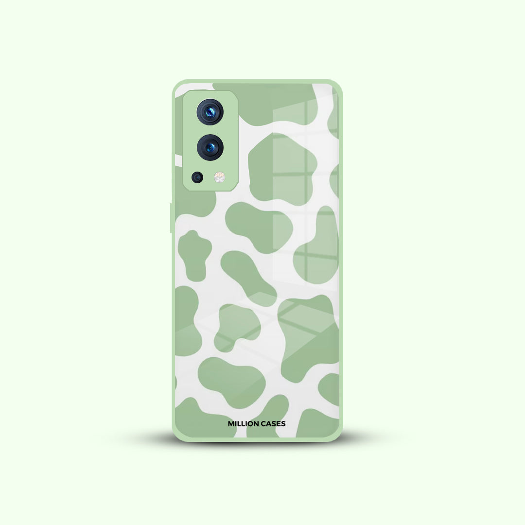 Cow Pattern Glass Phone Case - OnePlus Nord Series