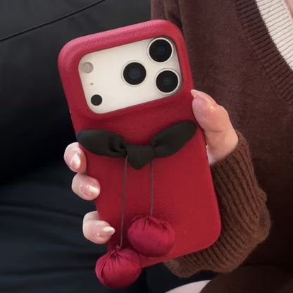 Puffy Dangle Bow Case