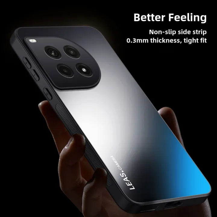 Luxury Mirror Gradient Glass Back Case - OnePlus