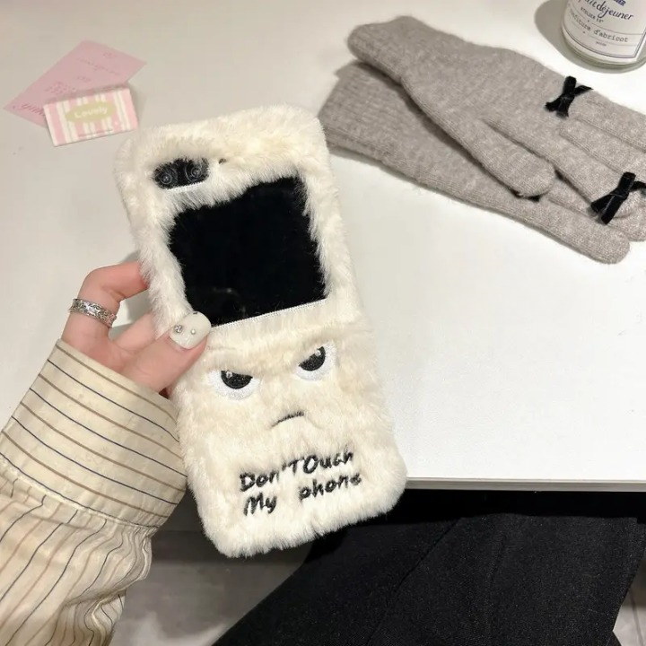 CozyFlip Plush Case - Samsung