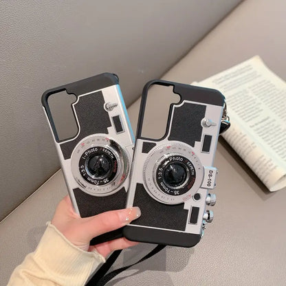 3D Retro Camera Case - Samsung