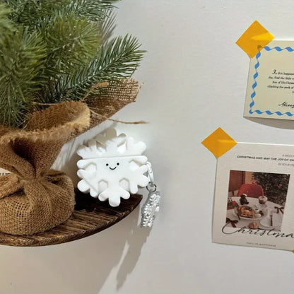 Enchanting Snowflake AirPods Case