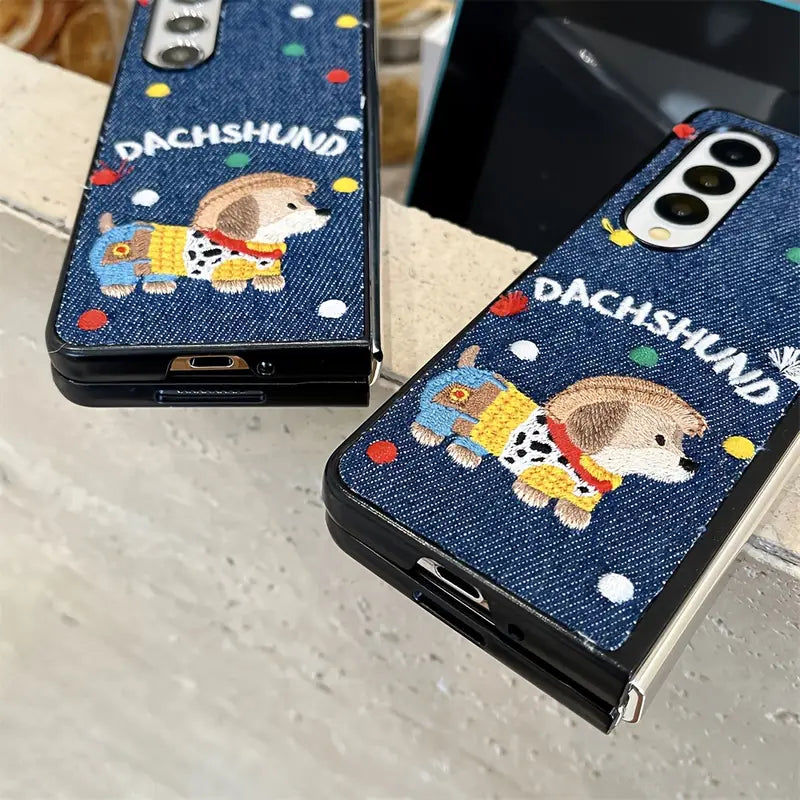 Cowboy Dog Phone Case - Samsung