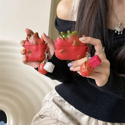 Fruity Charm Case with Keychain - AirPods