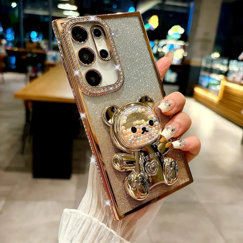 Luxury Sparkling Diamond Phone Case -Samsung