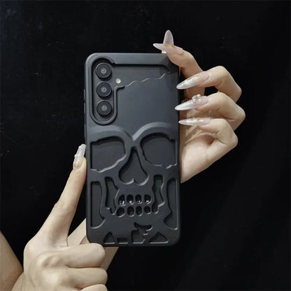 Hollow Skull Design Case - Samsung