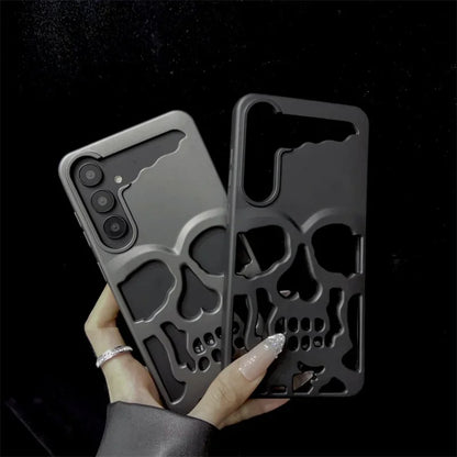 Hollow Skull Design Case - Samsung