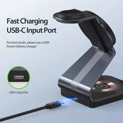 Ultimate Power 15W 3-in-1 Magnetic Suction Wireless Charger