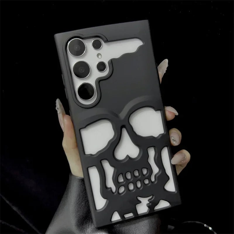 Hollow Skull Design Case - Samsung