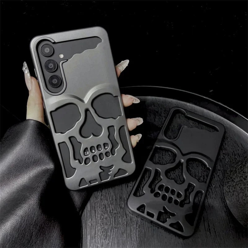 Hollow Skull Design Case - Samsung