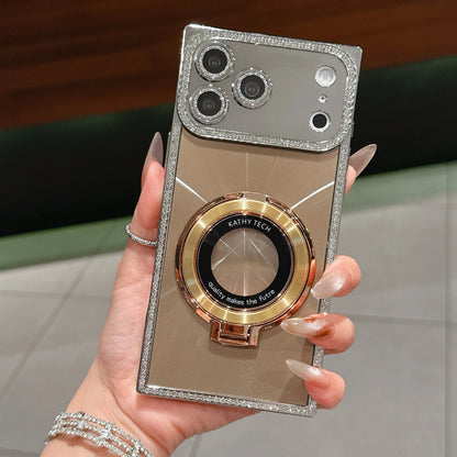 Blush Spark Ring Stand Case