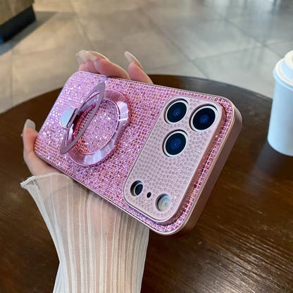 Dazzle Mesh Grip Ring Case