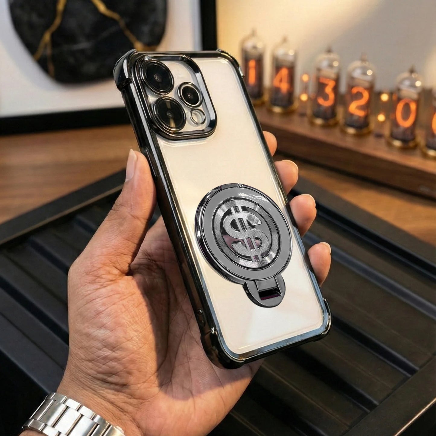 Executive Elite Dollar Emblem Kickstand Case