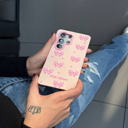 Endearing Pink Bow Knot Case - Samsung