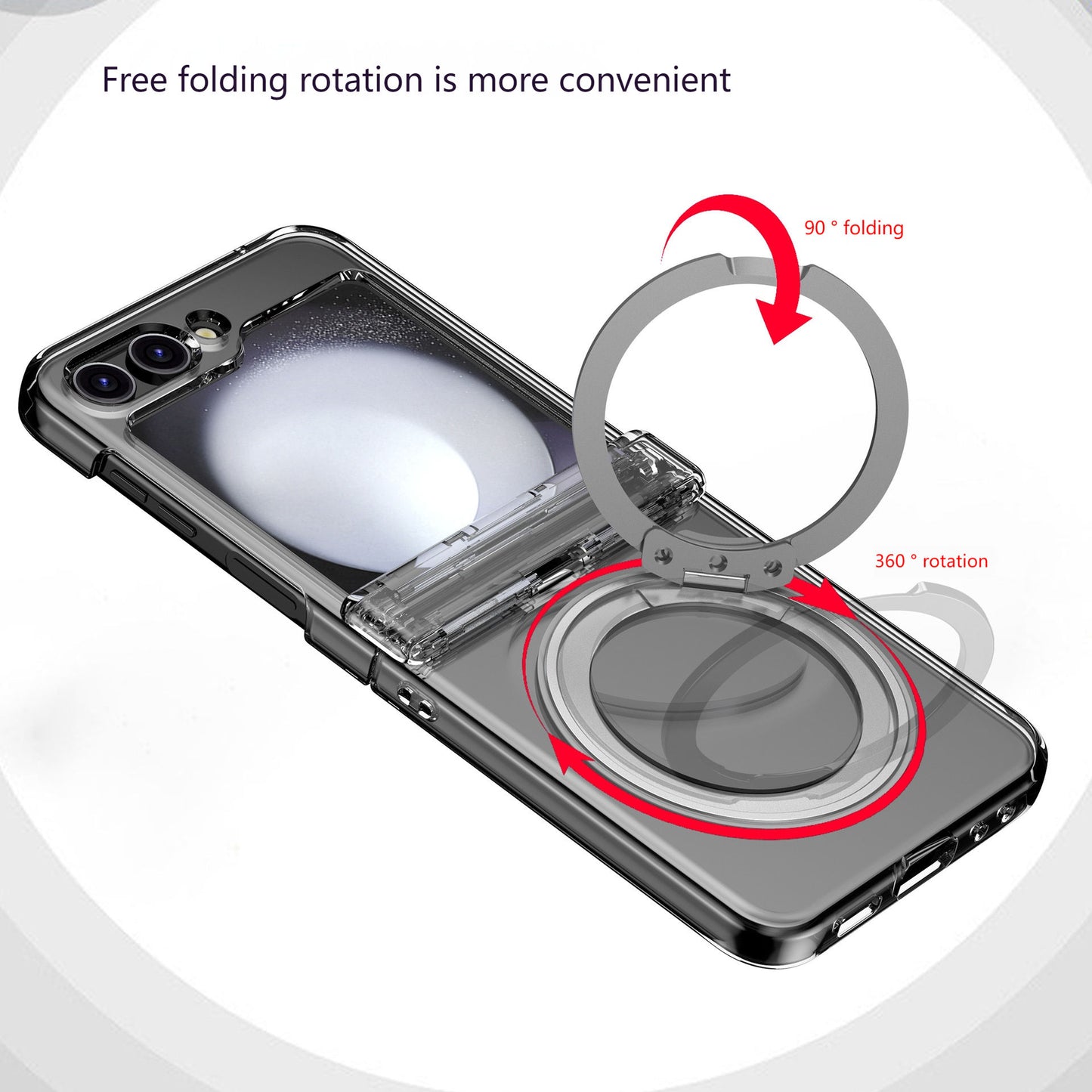 Galaxy Z Flip6 Swivel Magnetic Stand Case