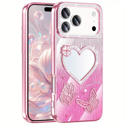 Fairy Wings Heart Mirror Case