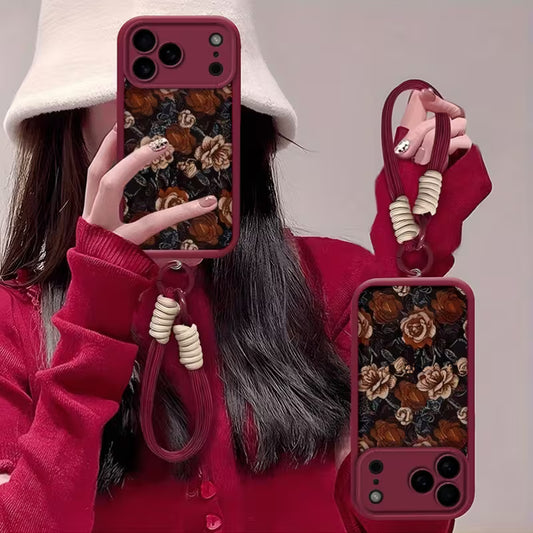 Autumn Sepia Bloom Aesthetic Case