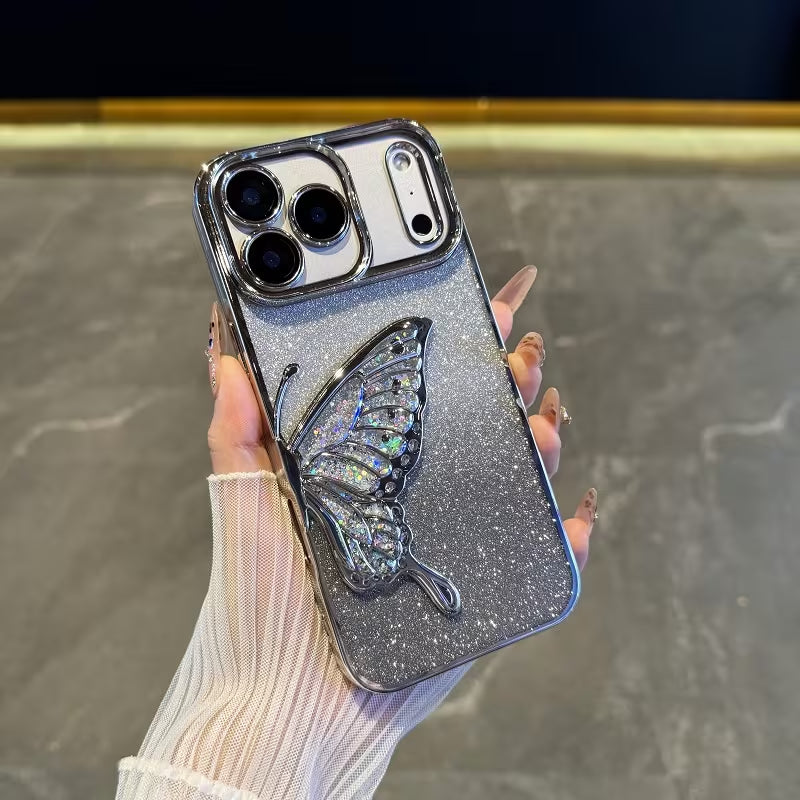 Luxe Sapphire Butterfly Case