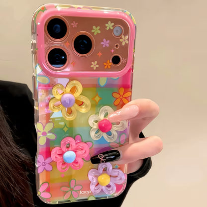 Rainbow Bloom Daisy Garden Case