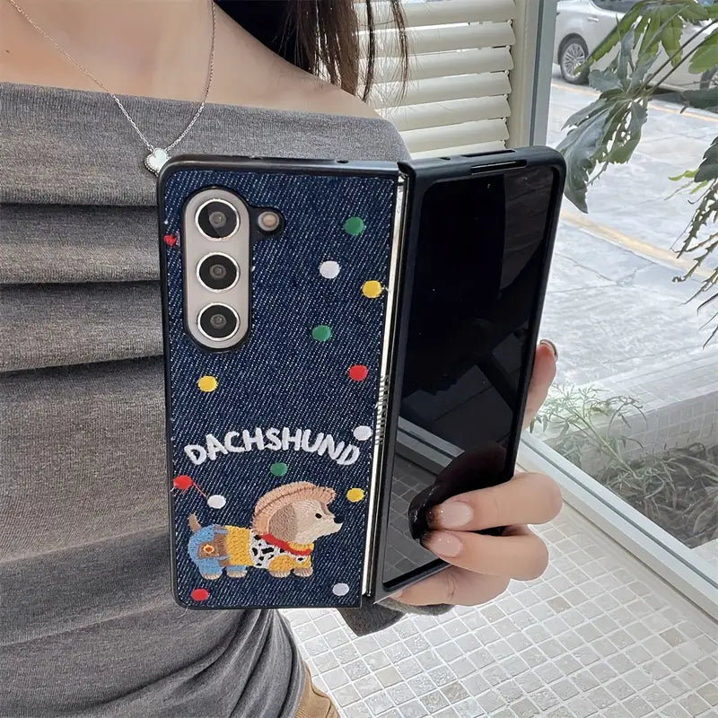 Cowboy Dog Phone Case - Samsung