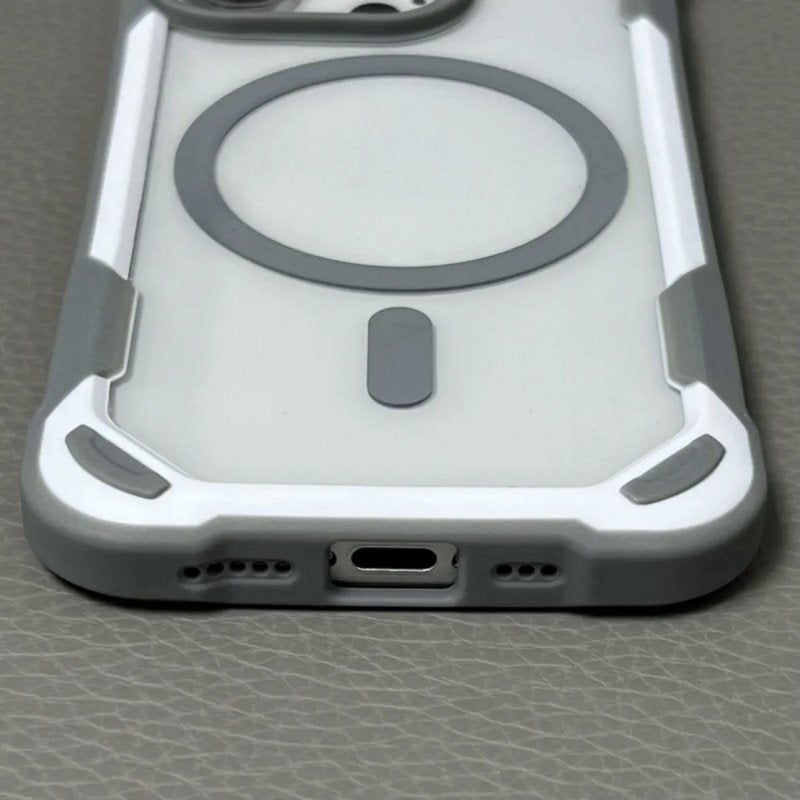 Heavy Duty Anti-Fall Armor Clear Case - iPhone