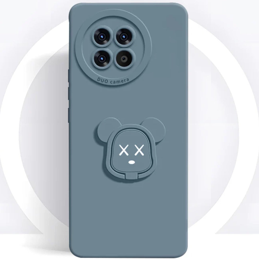 Gloomy Bear Soft Silicone Case with Holder