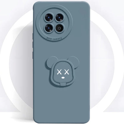 Gloomy Bear Soft Silicone Case with Holder