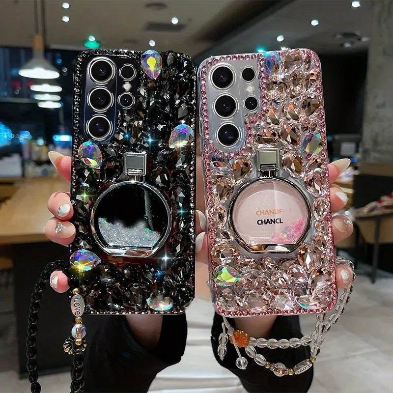Glam Luxe Crystal Perfume Case - Samsung