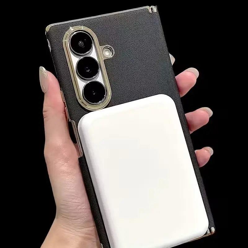 Refined Leather Frame Case