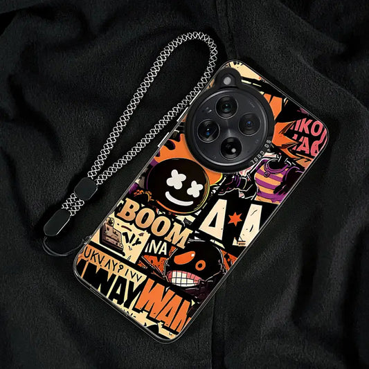 Artistic Boom Fluorescent Strap Case - OnePlus