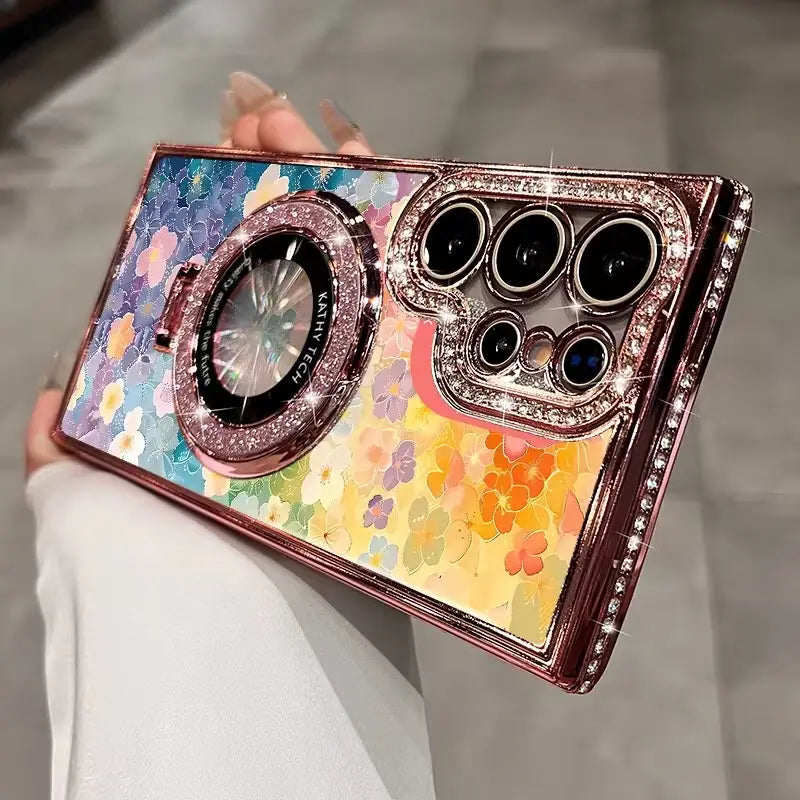 Floral Luxe Sparkle Edition Case
