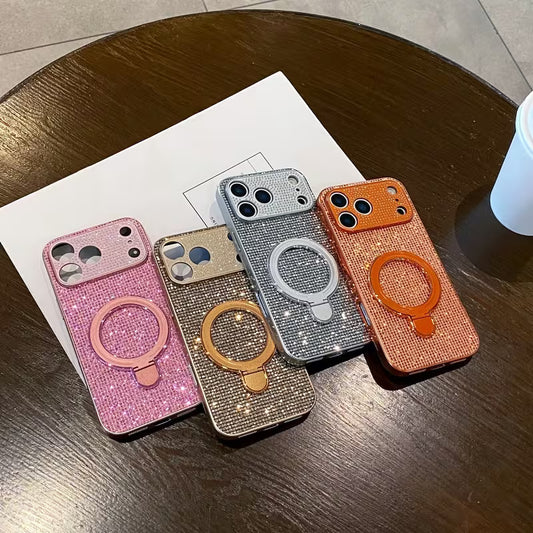 Dazzle Mesh Grip Ring Case