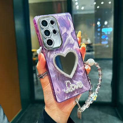 Crystal Love Mirror Case
