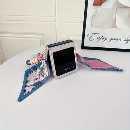 Galaxy Z Flip Series Aristocrat Petals Blossom Carry Case