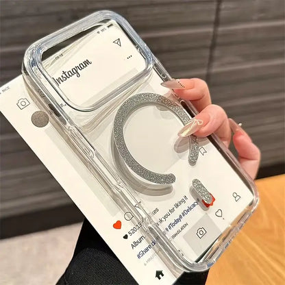 Elegant Sparkle Grip Case