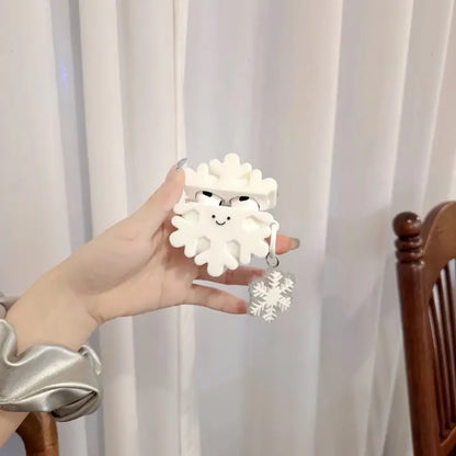 Enchanting Snowflake AirPods Case