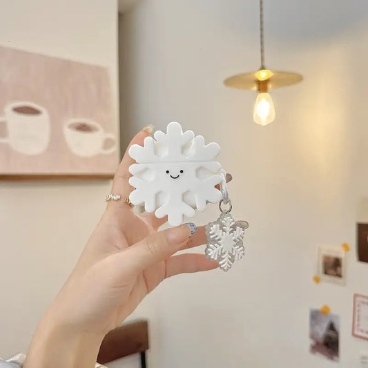 Enchanting Snowflake AirPods Case