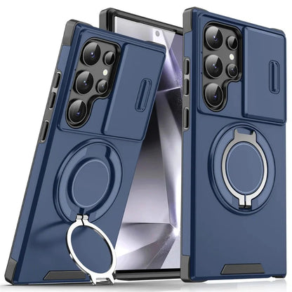 Innovative Slide Camera Magnetic Stand Case - Samsung