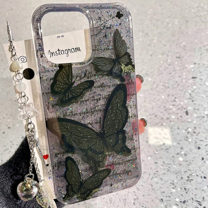 Magical Glitter Butterfly Phone Case