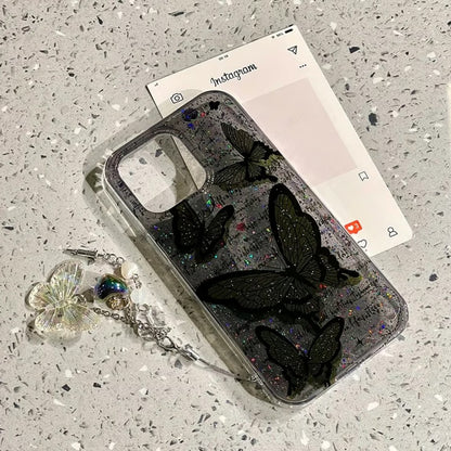 Magical Glitter Butterfly Phone Case