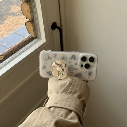 Royal Chic Bow Grip Phone Case