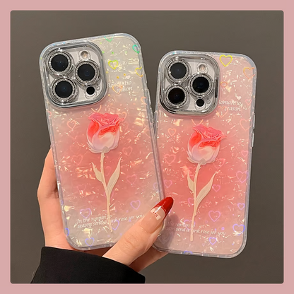 Luxury Floral Shine Phone Case