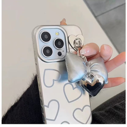 Heart Charm Luxe Phone Case
