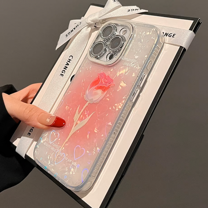 Luxury Floral Shine Phone Case