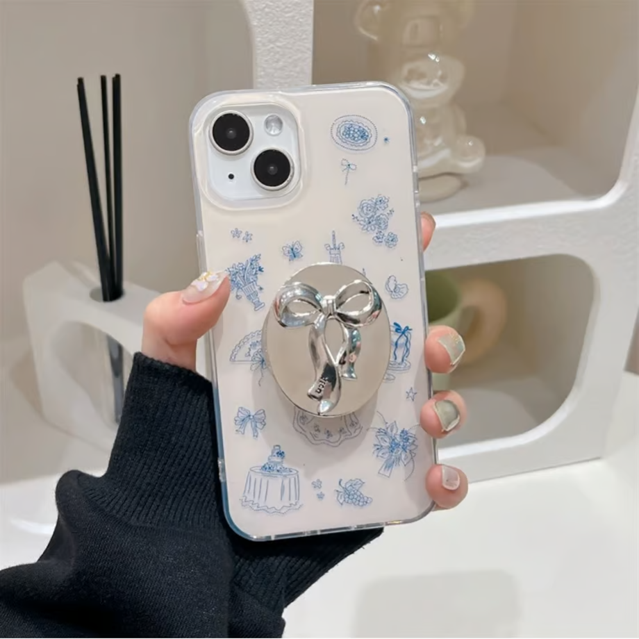 Royal Chic Bow Grip Phone Case
