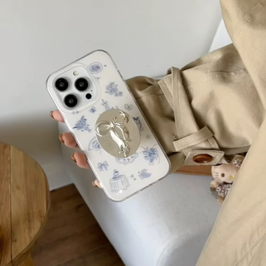 Royal Chic Bow Grip Phone Case