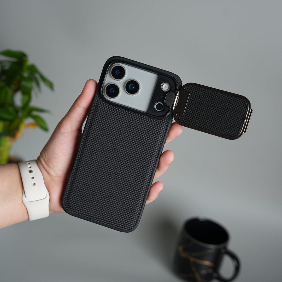 Metal Camera Cap Stand Case