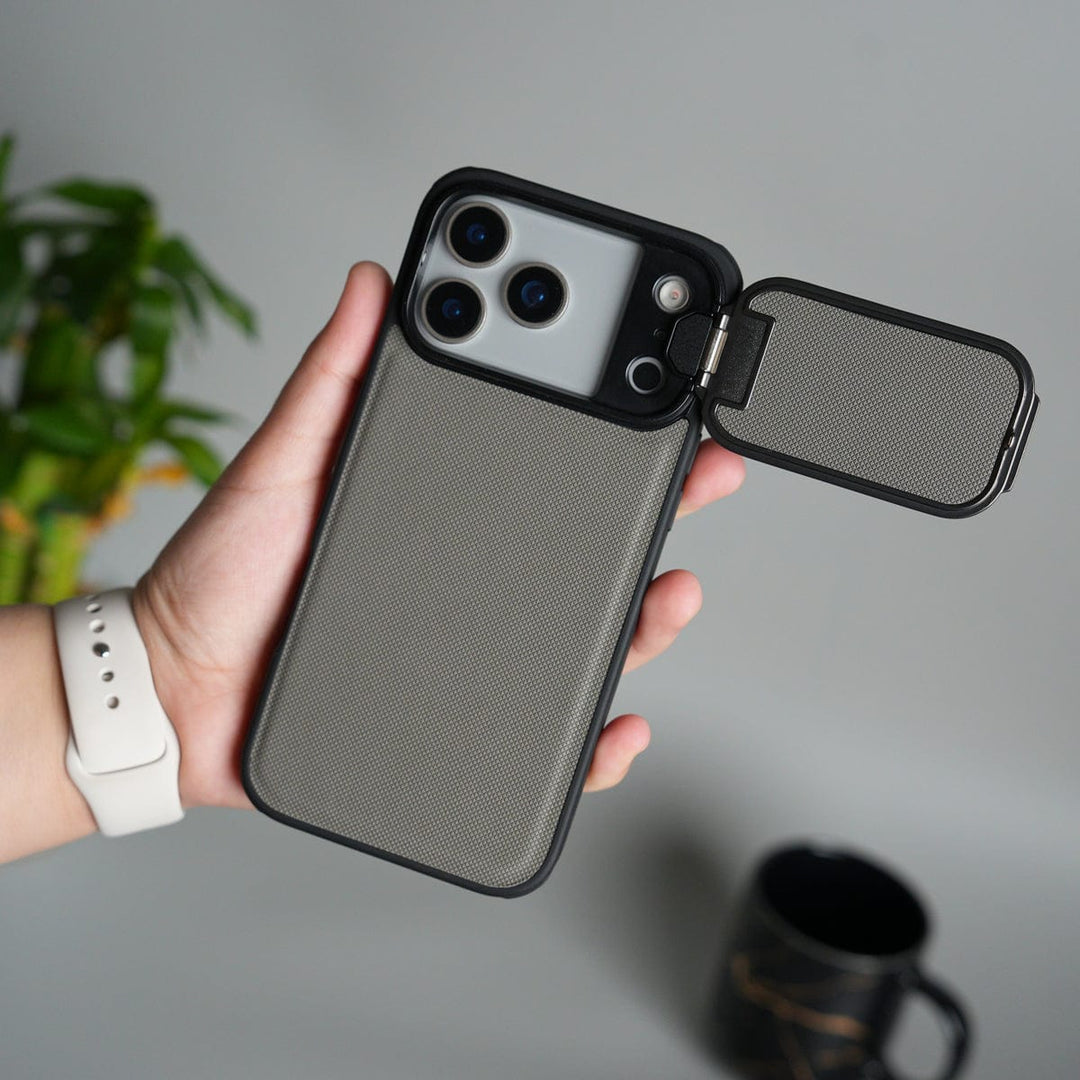 Metal Camera Cap Stand Case