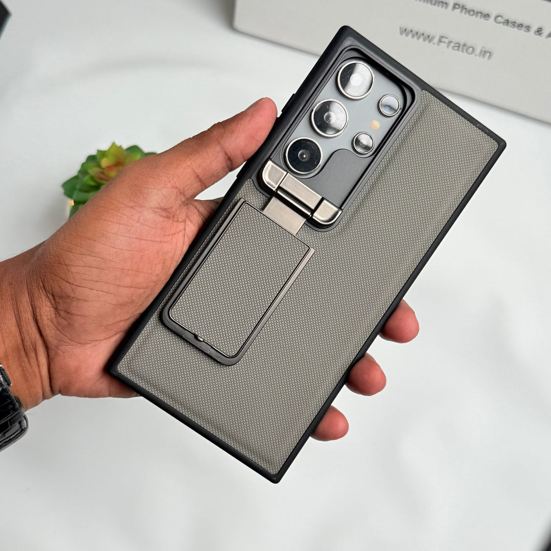 Metal Camera Cap Stand Case - Samsung